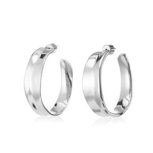 JENNY BIRD Nova Silver Hoop Earrings